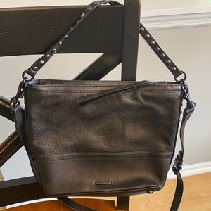 Rebecca Minkoff black handbag like new!